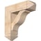 Ekena Millwork Funston Arts and Crafts Smooth Bracket w/ Offset Brace, Douglas Fir, 7 1/2"W x 24"D x 24"H BKT0806X24X24FST03SDF - alternate 1